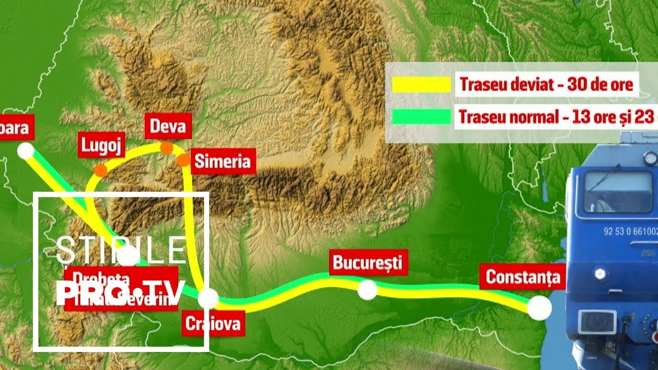 Mărturiile pasagerilor care au făcut 35 de ore cu trenul până la mare. Ocol de 800 km