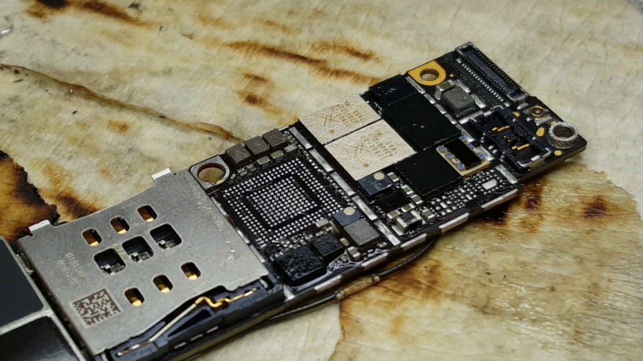 IPhone 6 нет сети. Перекатка модема