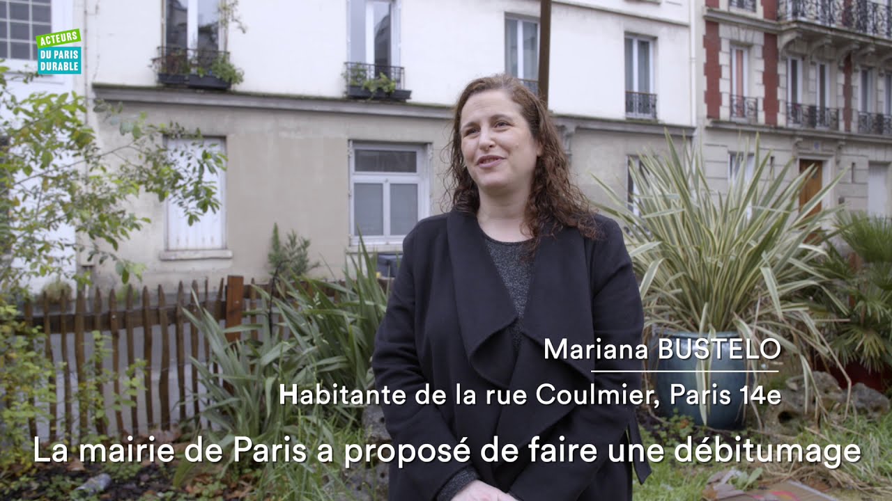Végétalisation de la rue Coulmier