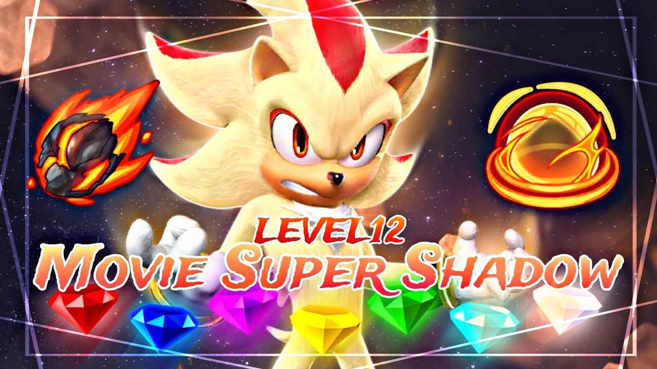 Sonic Forces Speed Battle ⚡️⭐️ Movie Super Shadow ⚡️⚡️ Level 12 ⚡️⚡️ Gameplay ⭐️⚡️