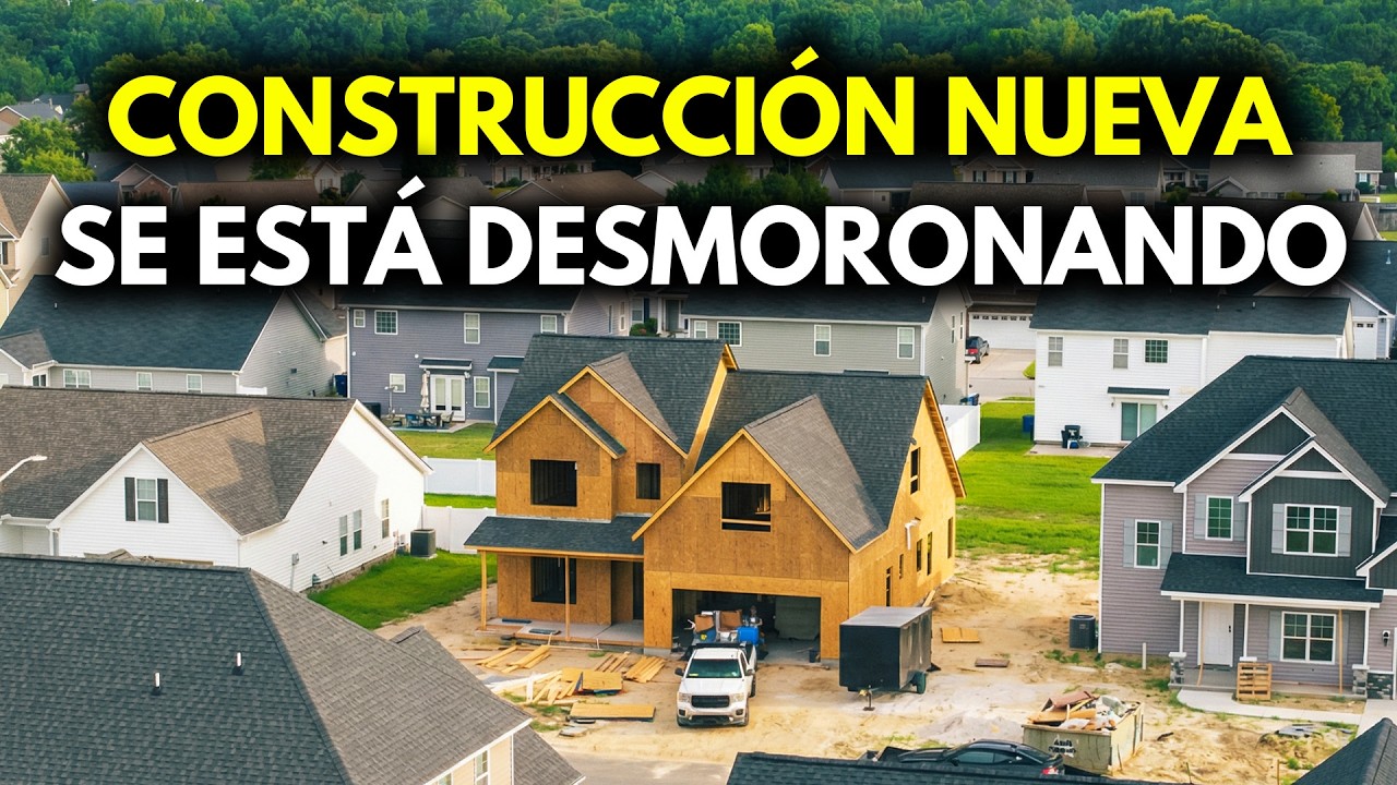 Las casas nuevas se están desmoronando & a los constructores no les importa