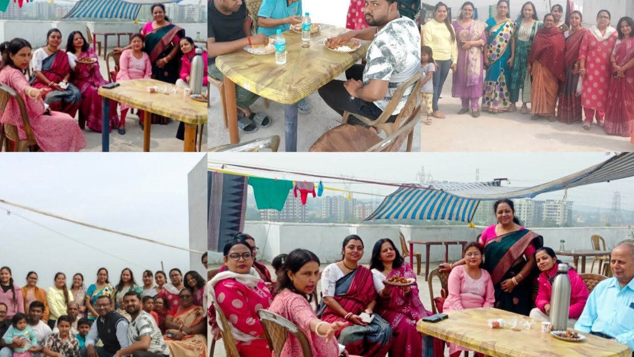 নতুন ঠিকানায় এসে সকাল থেকে রাত পর্যন্ত খুব আনন্দ করলাম। সবাই মিলে জমিয়ে খাওয়া দাওয়া করলাম। 