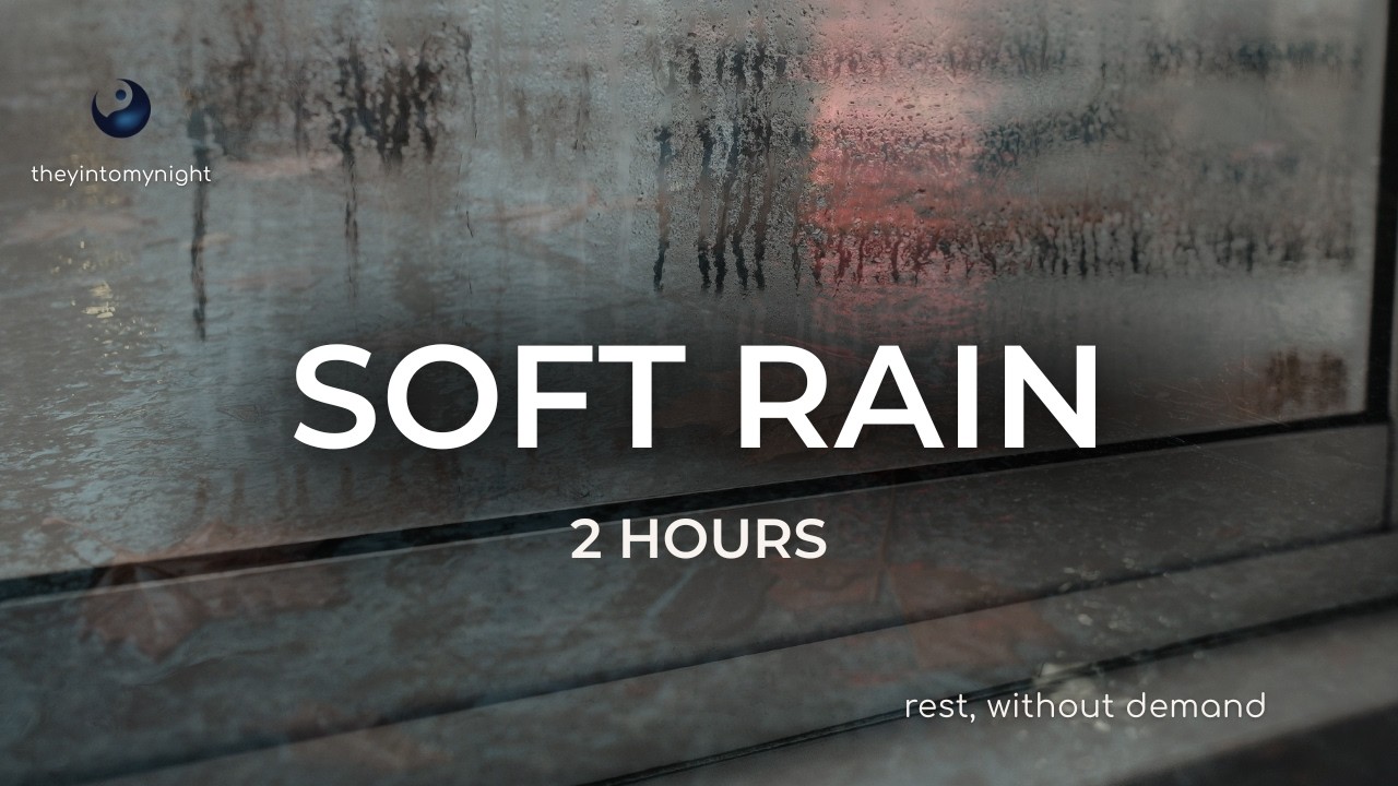 Simply Soft Rain Noise | 2 Hours Rain Sounds