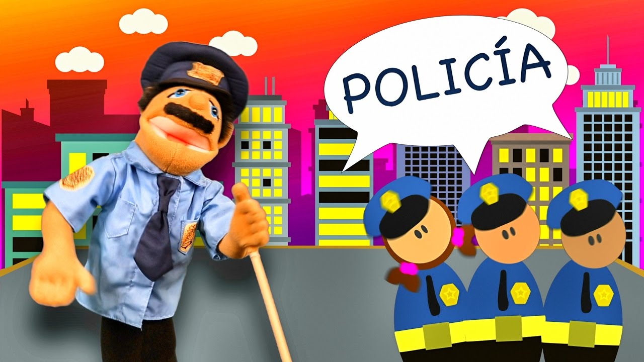 Quiero Ser Polic&iacute;a - Canciones Infantiles - Videos Educativos para Ni&ntilde;os #
