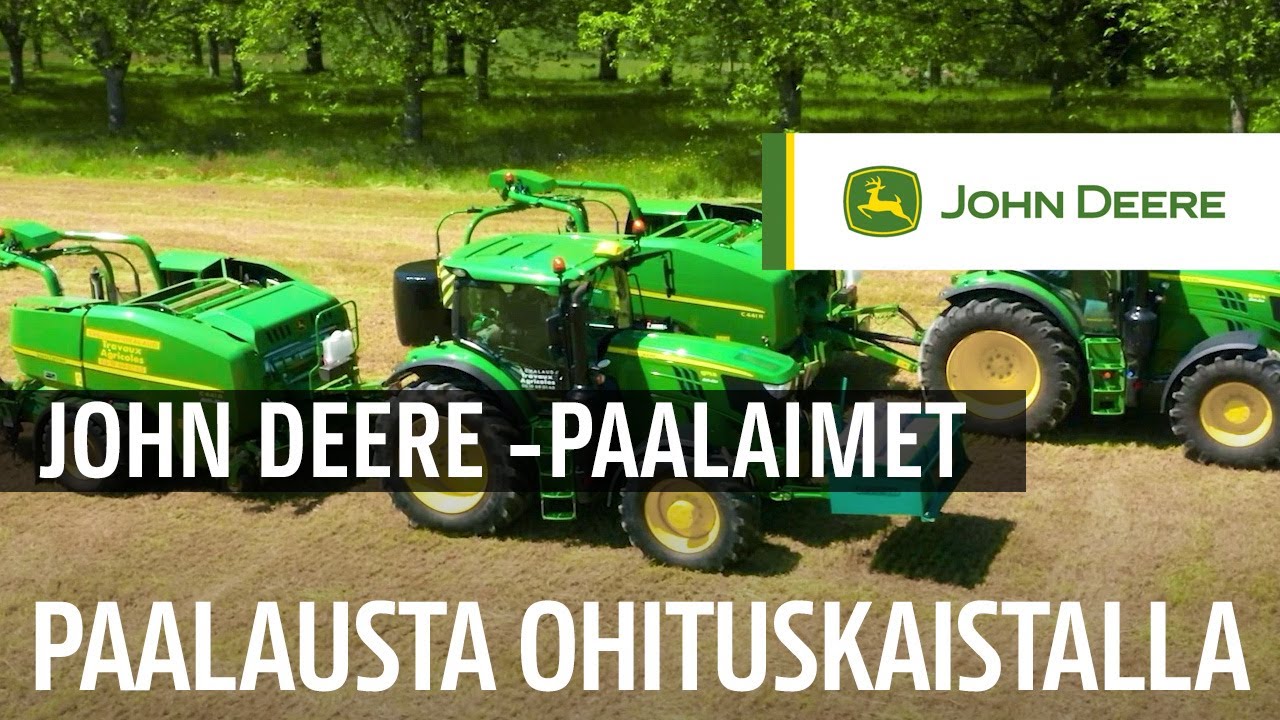 John Deere -paalaimet &ndash; OHITUSKAISTAN paalaimet