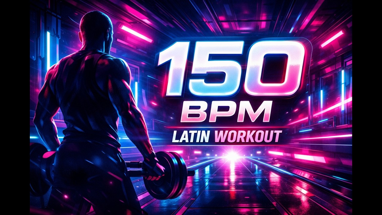 HIGH ENERGY LATIN WORKOUT 🔥 40+ Min Música para Cardio (Up to 150 BPM)
