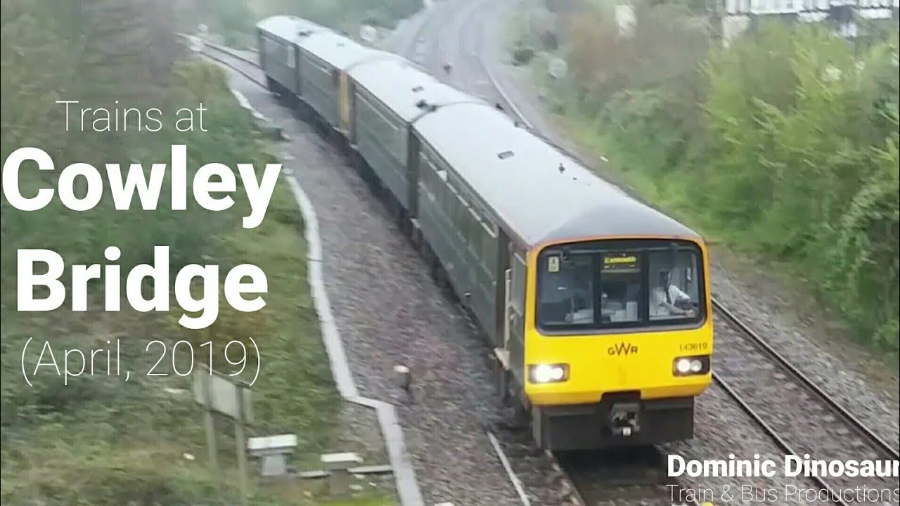 A few Trains at Cowley Bridge (April, 2019)