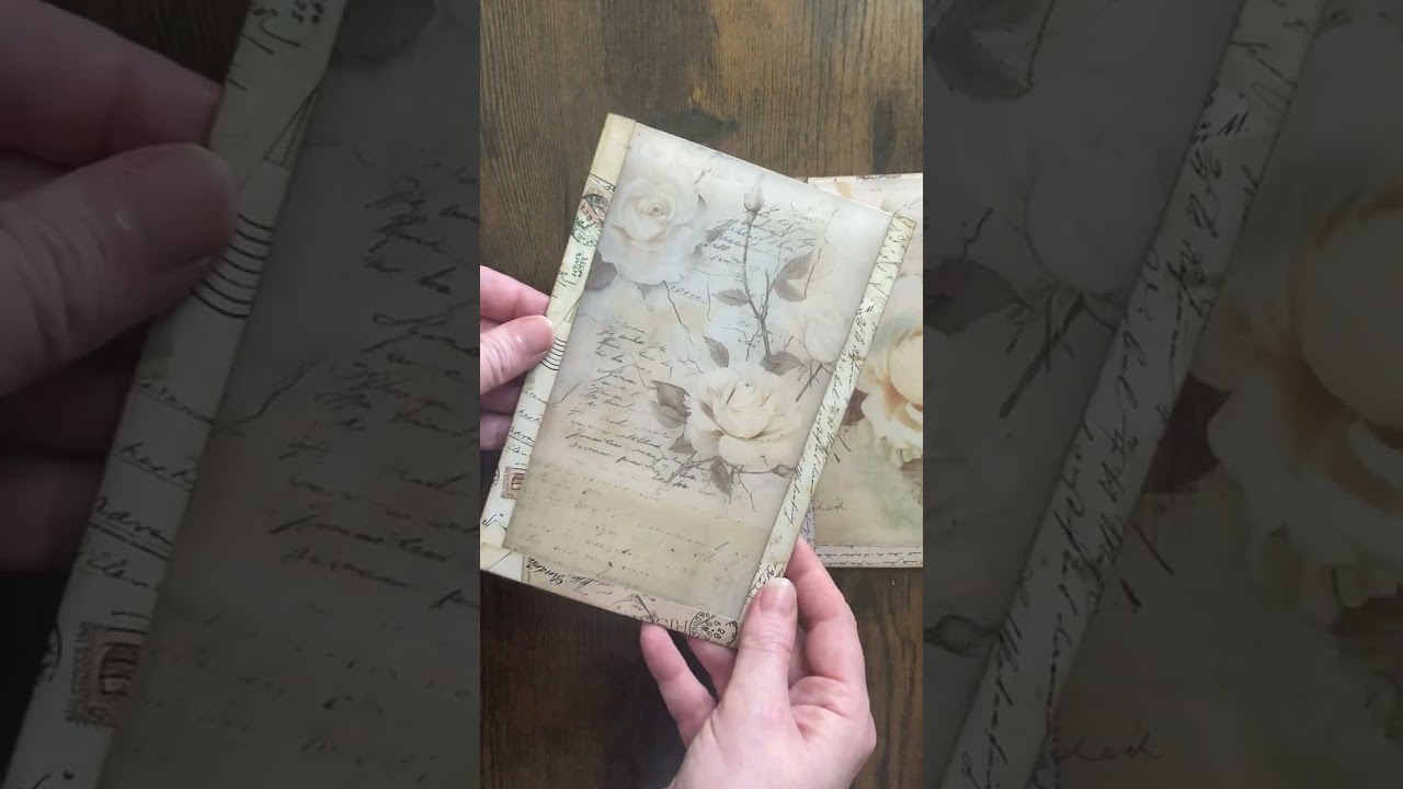 Vellum Pockets (So Beautiful!) - Spunky Misfit Girl #diy #grungyjunkjournal #scrapbooking
