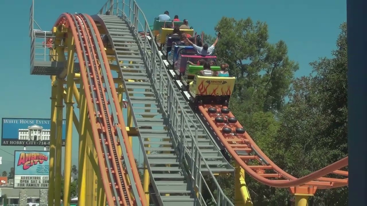 The Coasters of Adventure City-Anaheim, California