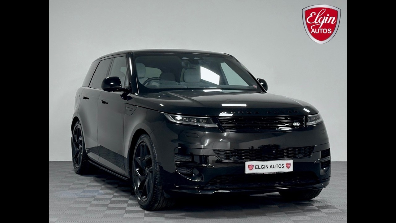2023 - Land Rover Range Rover Sport D350 Autobiography 3.0 Auto - Santorini Black - Walkround Video
