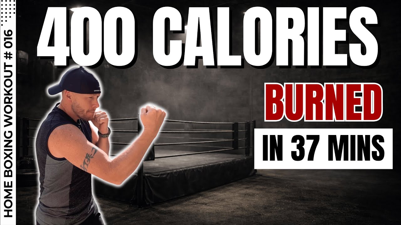 37 Minute Boxing Conditioning Workout for All Levels - Burn 400 calories