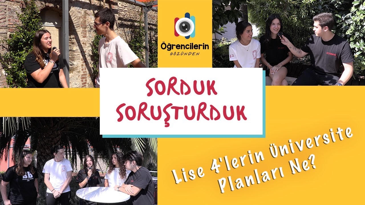 Lise 4'lerin Üniversite Planları Ne?