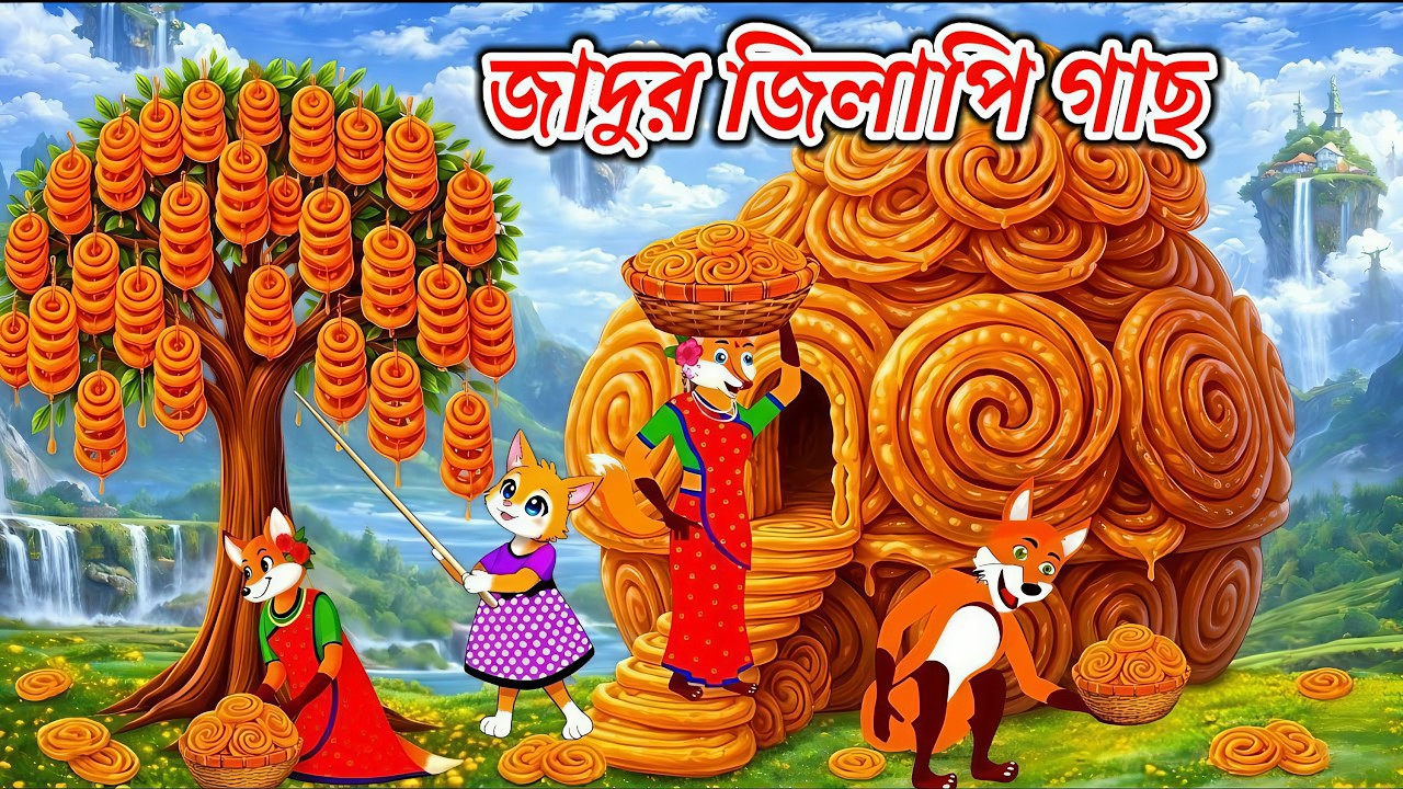 জাদুর জিলাপি গাছ | bengali cartoon horror | thakurmar jhuli | cartoon | rupkotha golpo |