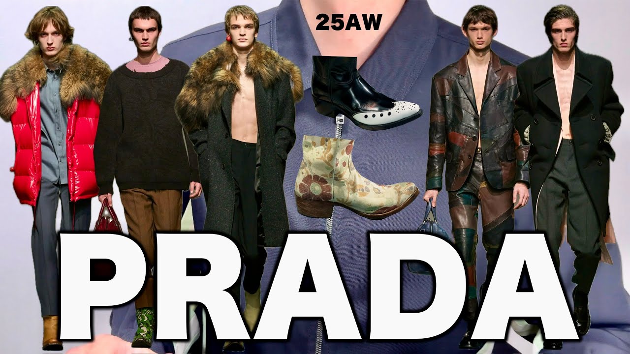ついに細身がトレンドに？PRADA 2025年秋冬コレクションを解説！