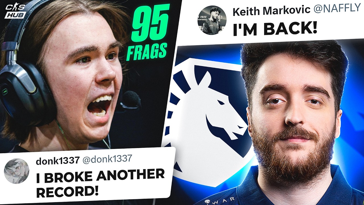 INSANE DONK'S RECORD! NAF IS BACK! GRIM JOINS NRG! S1MPLE HAVE A HUGE PROBLEM! CS NEWS
