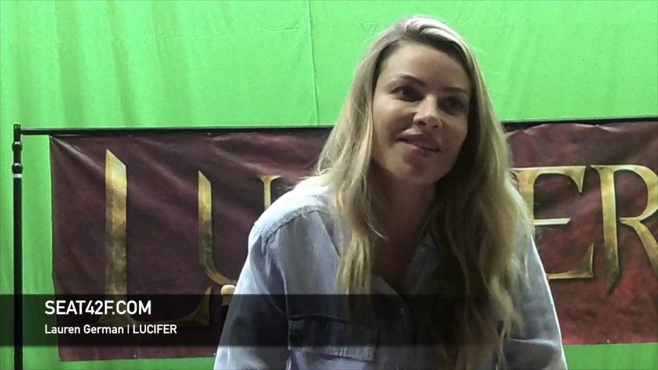 Lauren German LUCIFER Set Visit Interview #2
