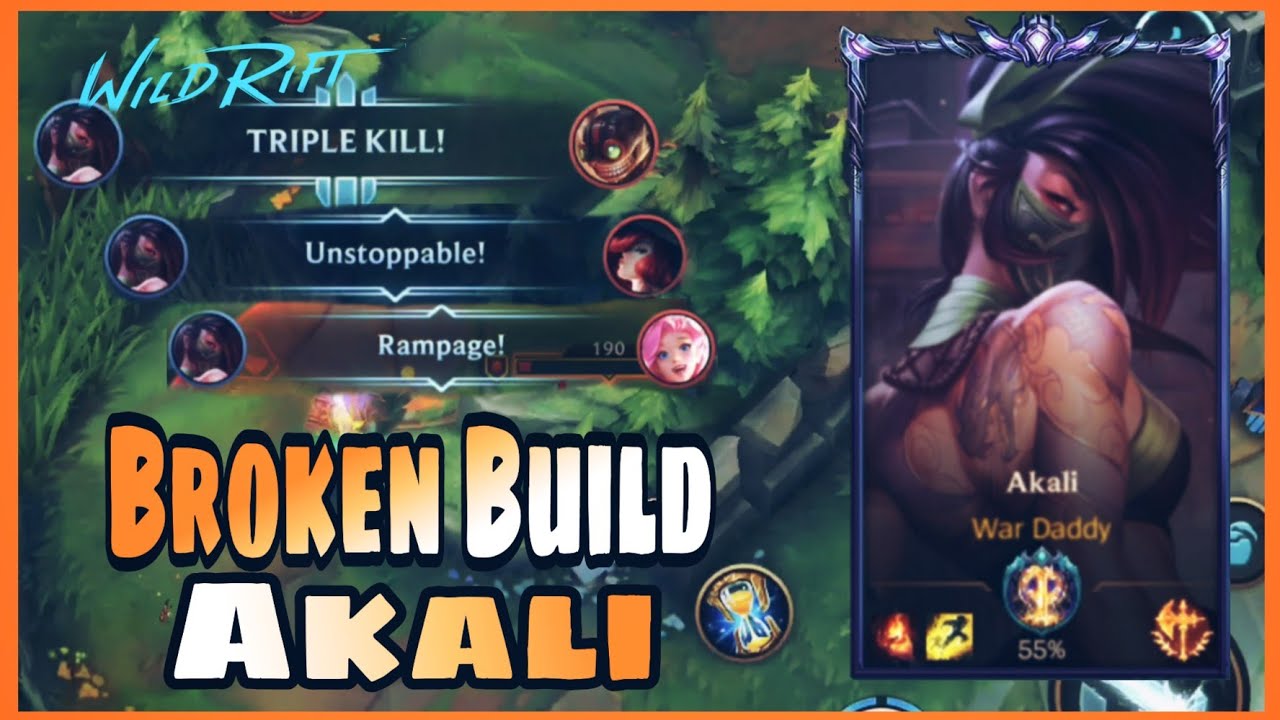 Akali So Broken with this Items Best(Build&runes) LOL-Wildrift