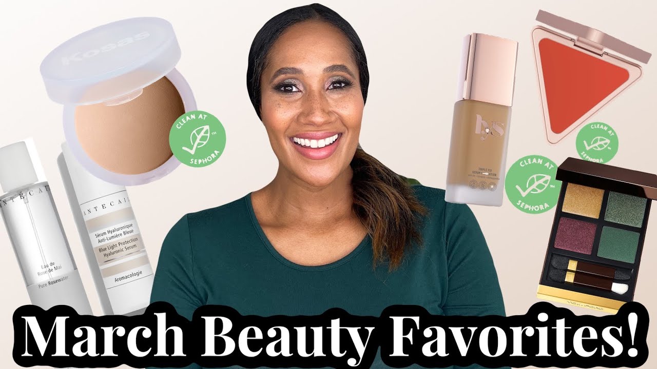March Beauty Favorites! | Skincare that has Saved My Skin | BEST Blurring Powder!