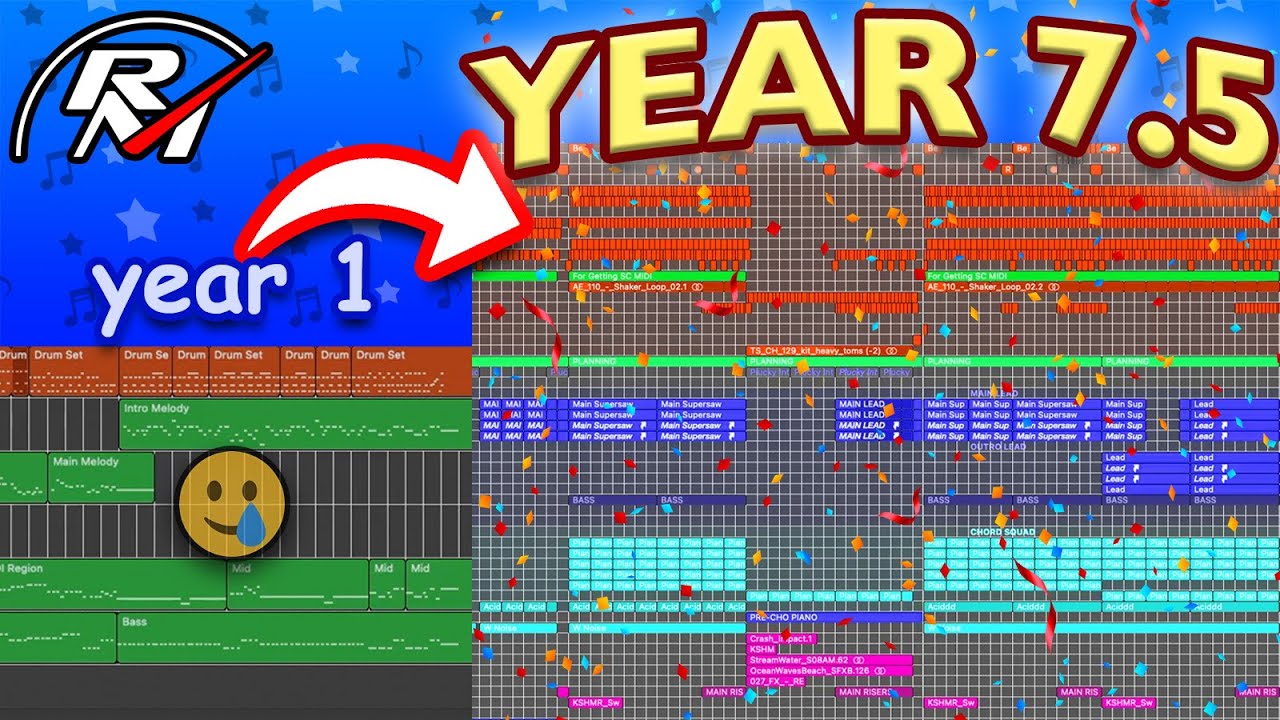 Ryu Matrix's 7.5-Year Music Producer Transformation (2017-2025)