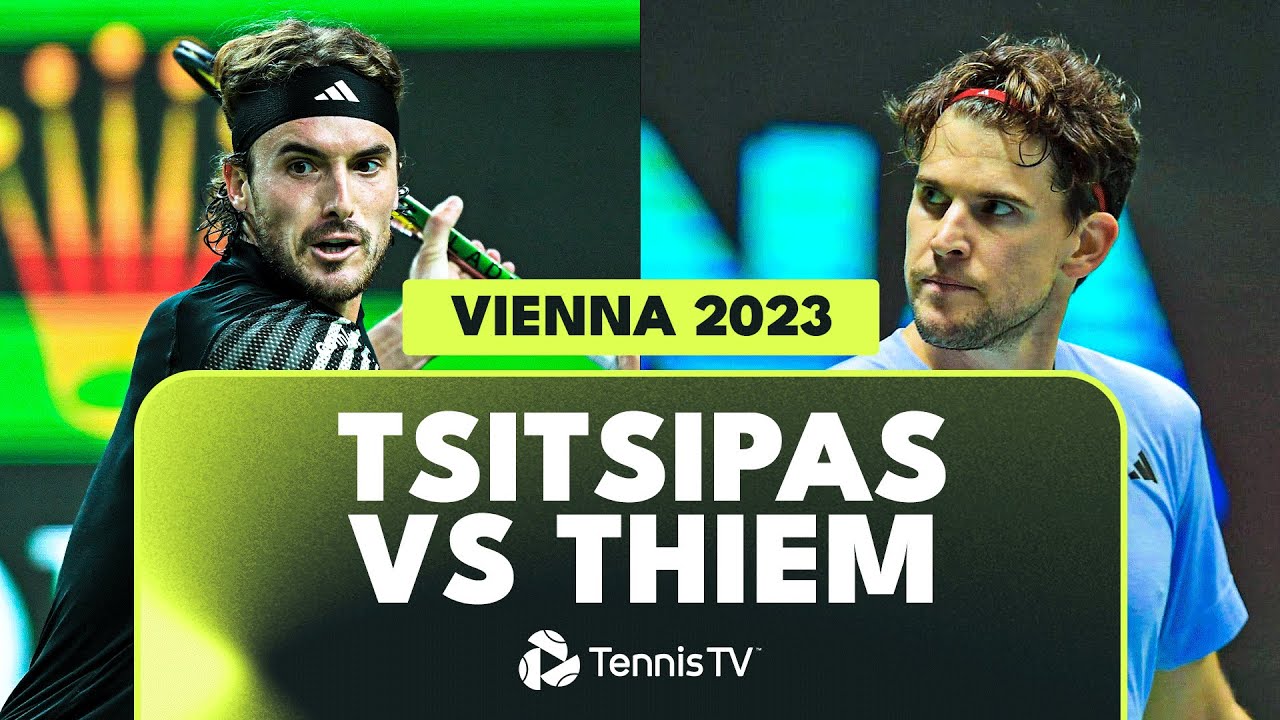 Stefanos Tsitsipas vs Dominic Thiem ENTERTAINING Match Highlights | Vienna 2023