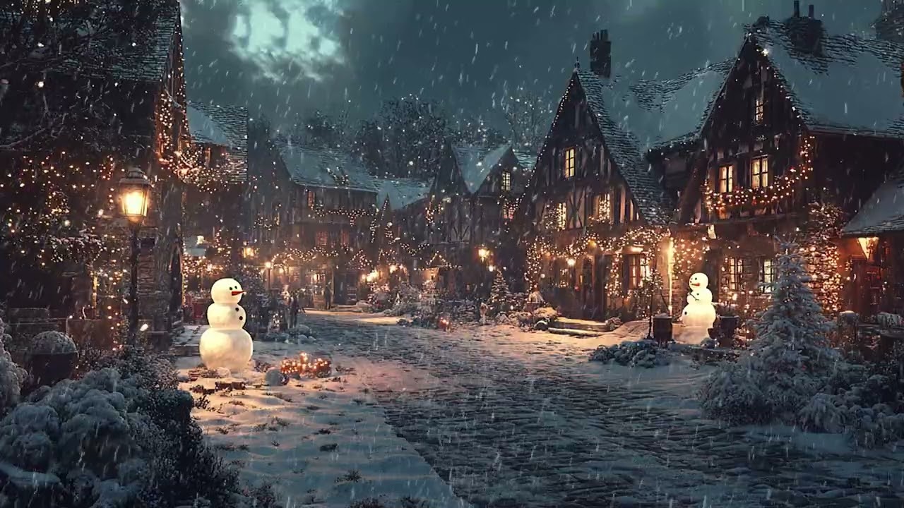 A Winter Scene Formed Only by Snow, Light, and Silence