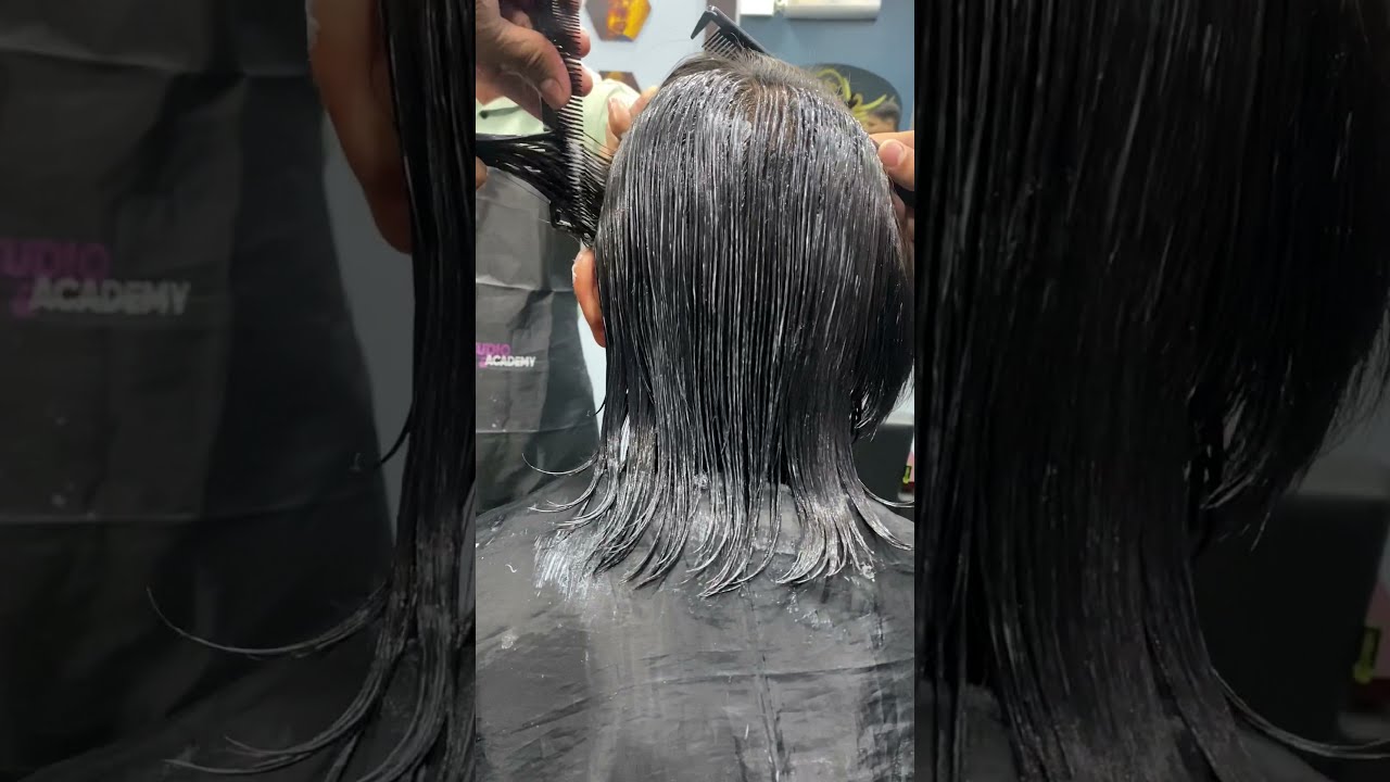 MALE HAIR STRAIGHTENING BY RAHUL AND DEEPAK : FULL VIDEO
