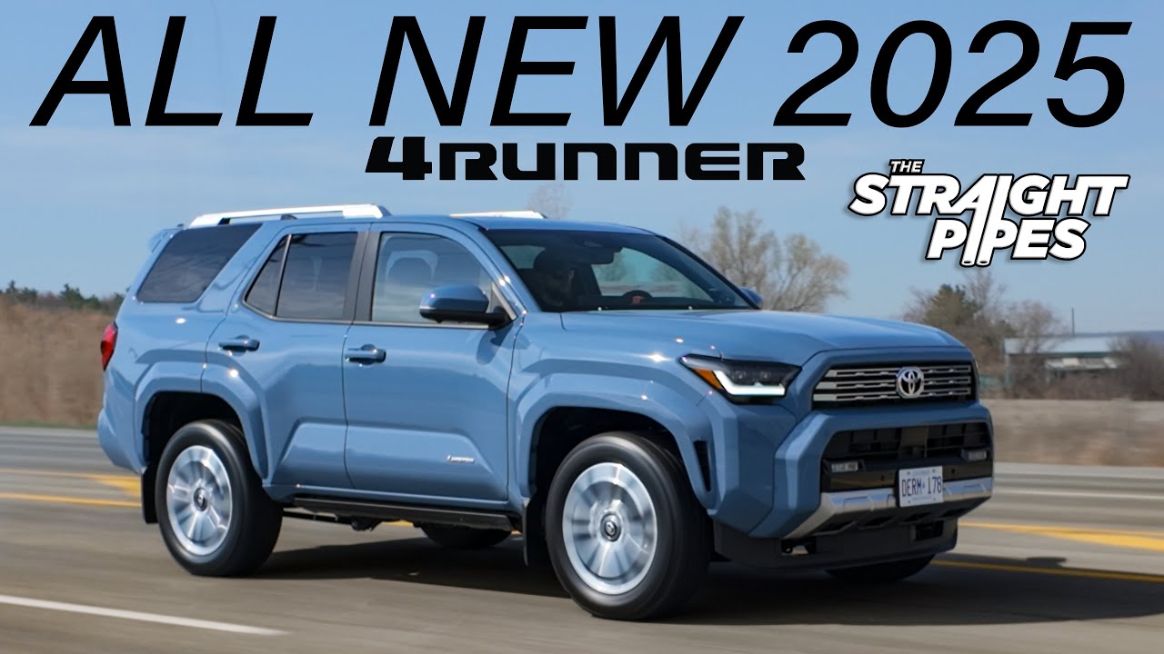 Обзор Toyota 4Runner 2025 года — СОВЕРШЕННО НОВЫЙ!