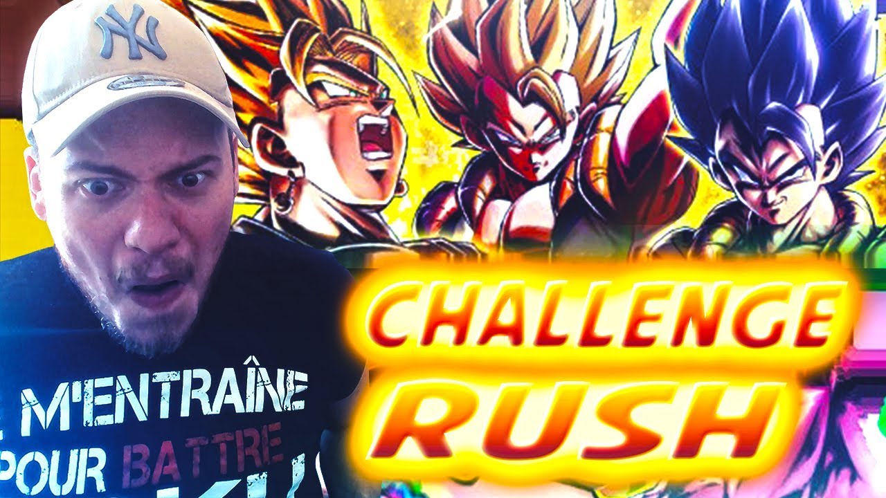 MAIS C'EST QUOI CETTE DIFFICULTE ! CHALLENGE RUSH NOUVEAU MODE DE JEU DRAGON BALL LEGENDS !