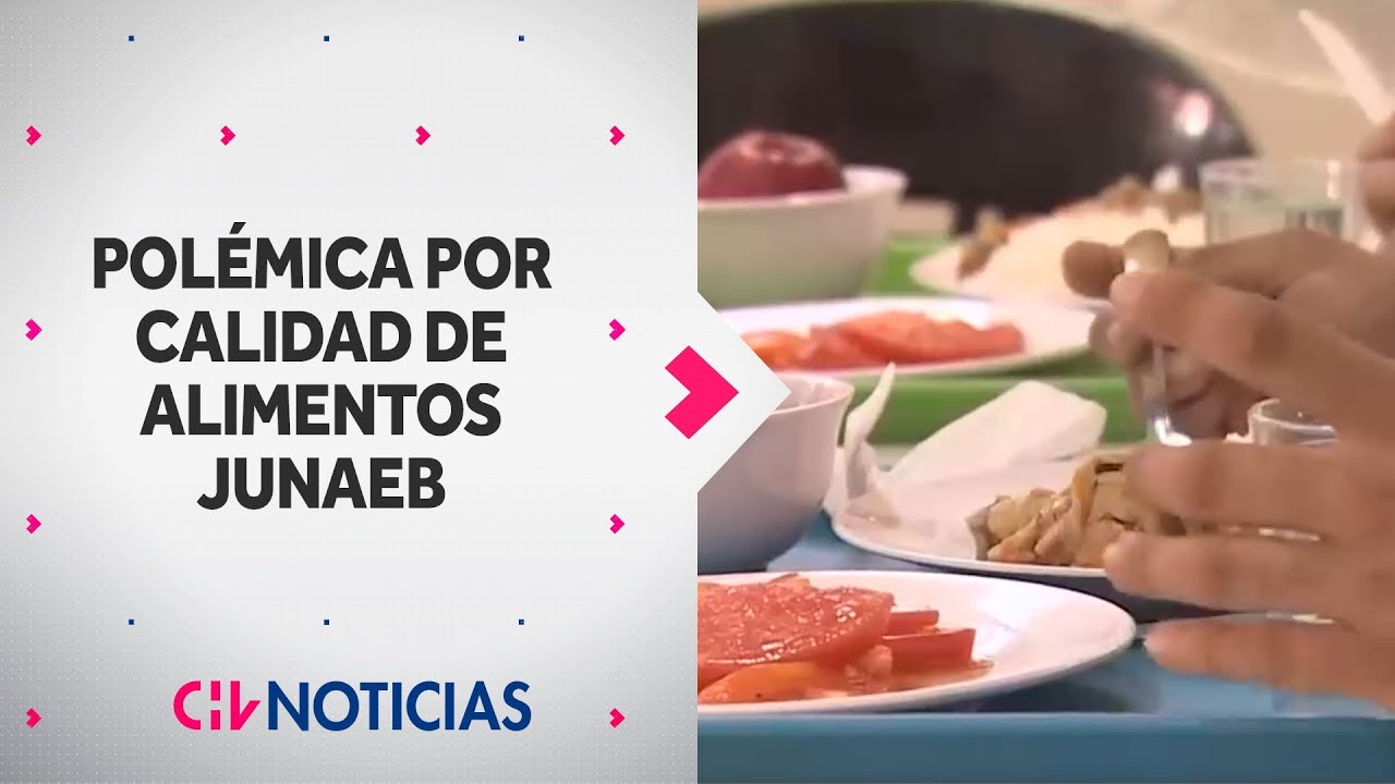 POLÉMICA por la CALIDAD de los alimentos que entrega Junaeb - CHV Noticias