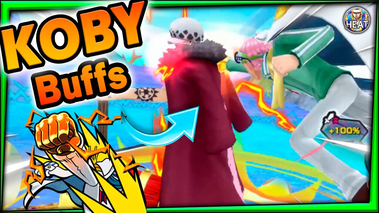 Kobby es【COUNTER DE LUFFY】despues del BUFF 😭 | OPBR