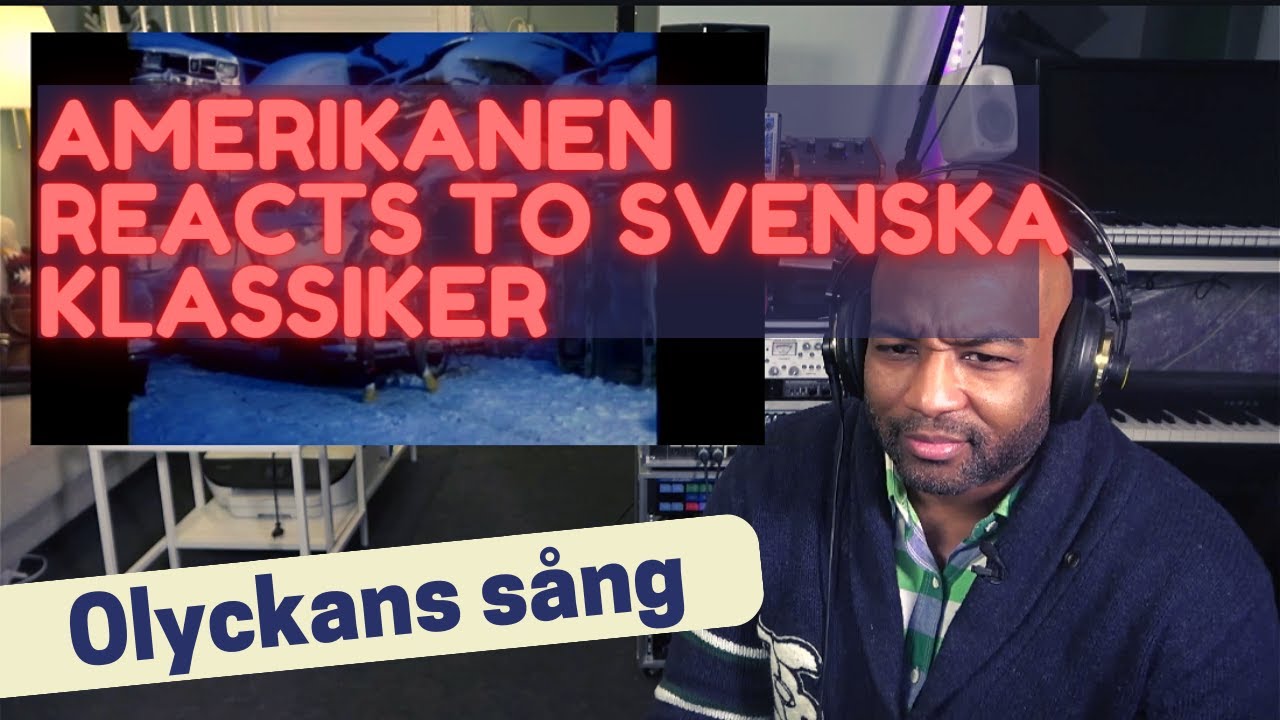 Amerikanen Reacts to Viral Svenska Klassiker: Trazan & Banarne - Olyckans sång