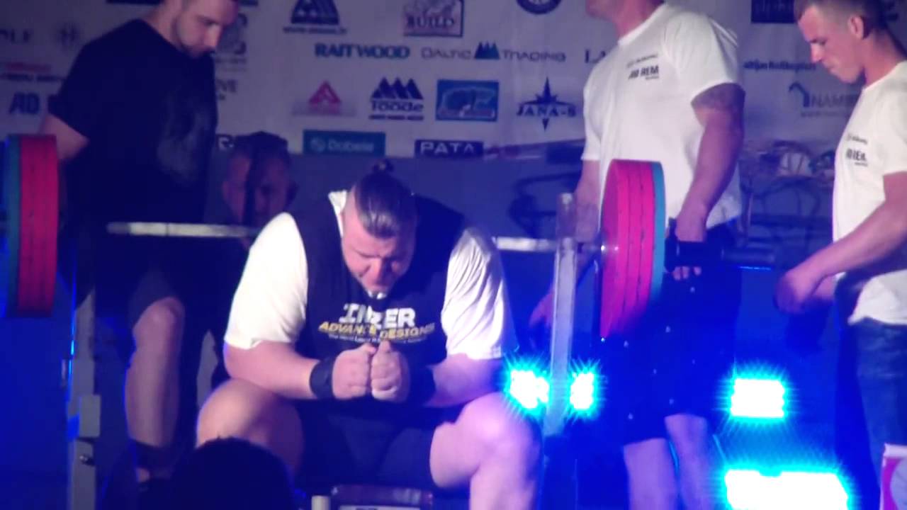 Иван Быстров - жим лежа 215kg