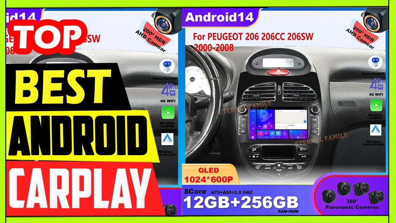 Best PEUGEOT 206 206CC 206SW 2000 - 2008 Carplay Review