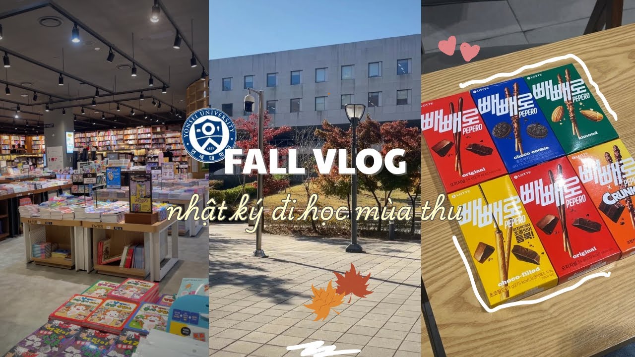 ĐI HỌC MÙA THU Ở YONSEI 🍂