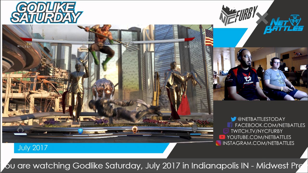 Injustice 2, July 2017, WF, NB.Semi EvilRyu vs BxA|Ragnarok