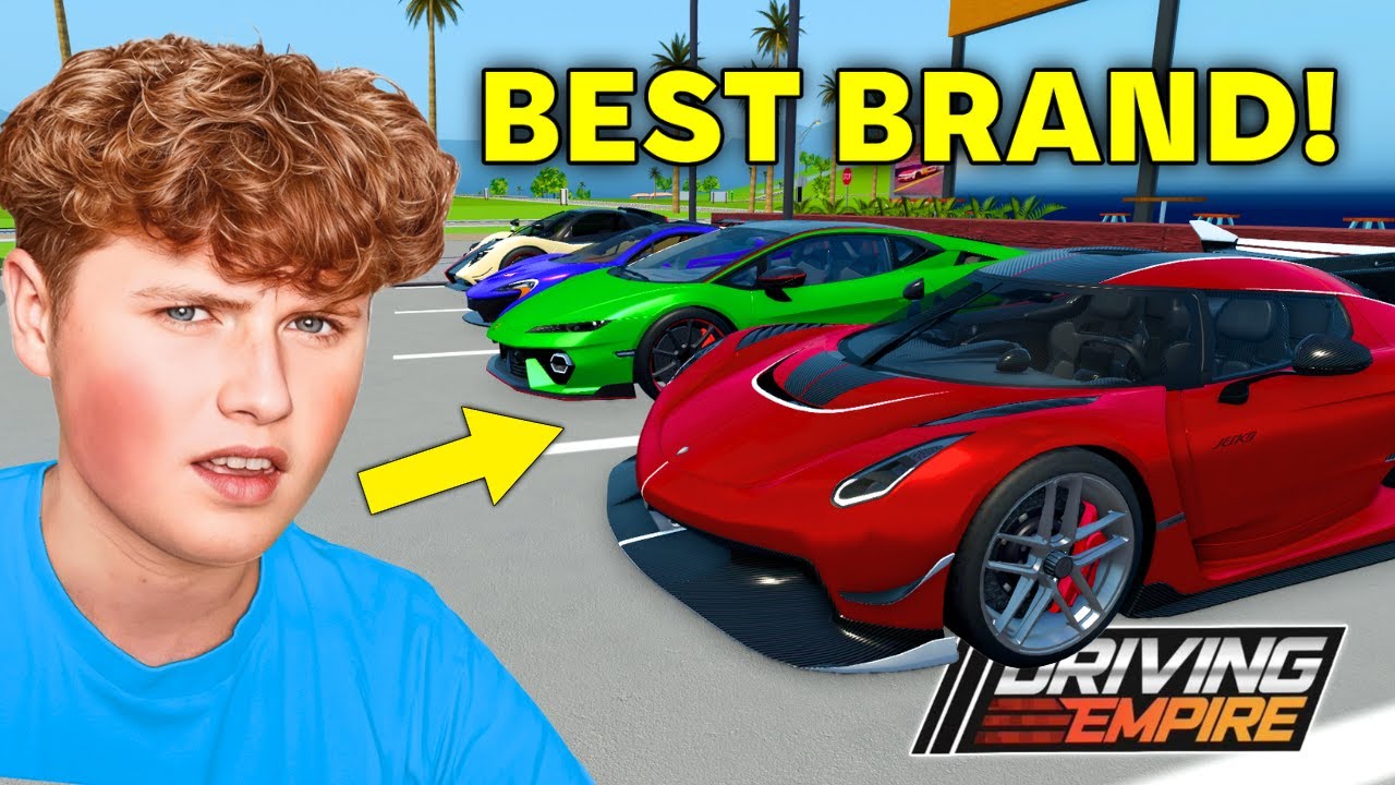 Конкурс на лучший автомобильный бренд! | Driving Empire