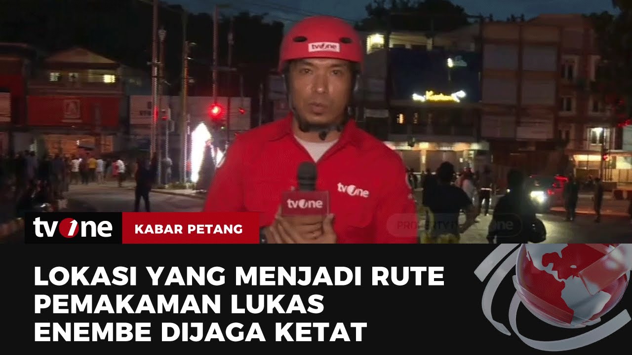 Jenazah Lukas Enembe Tiba di Papua, Ratusan Aparat Gabungan Disiagakan | Kabar Petang tvOne