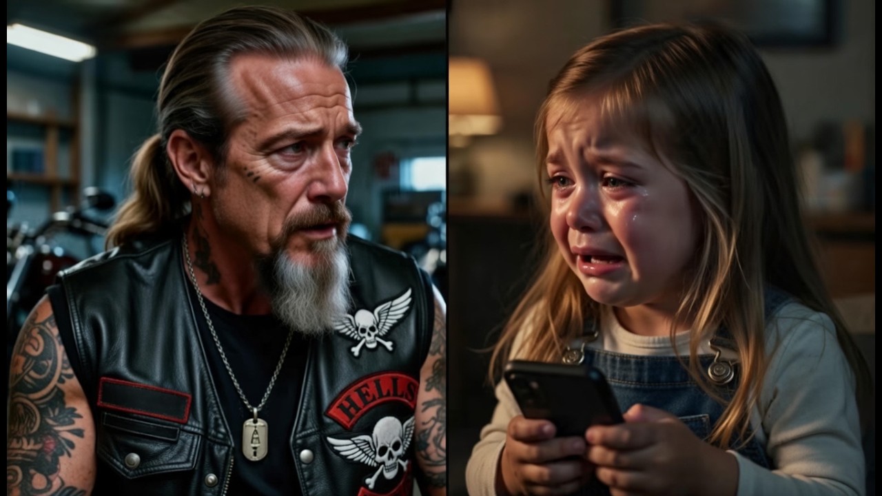 „Kleine Schwester wählt falsche Notrufnummer, als ihr Vater ohnmächtig wird – 100 Biker kommen.“
