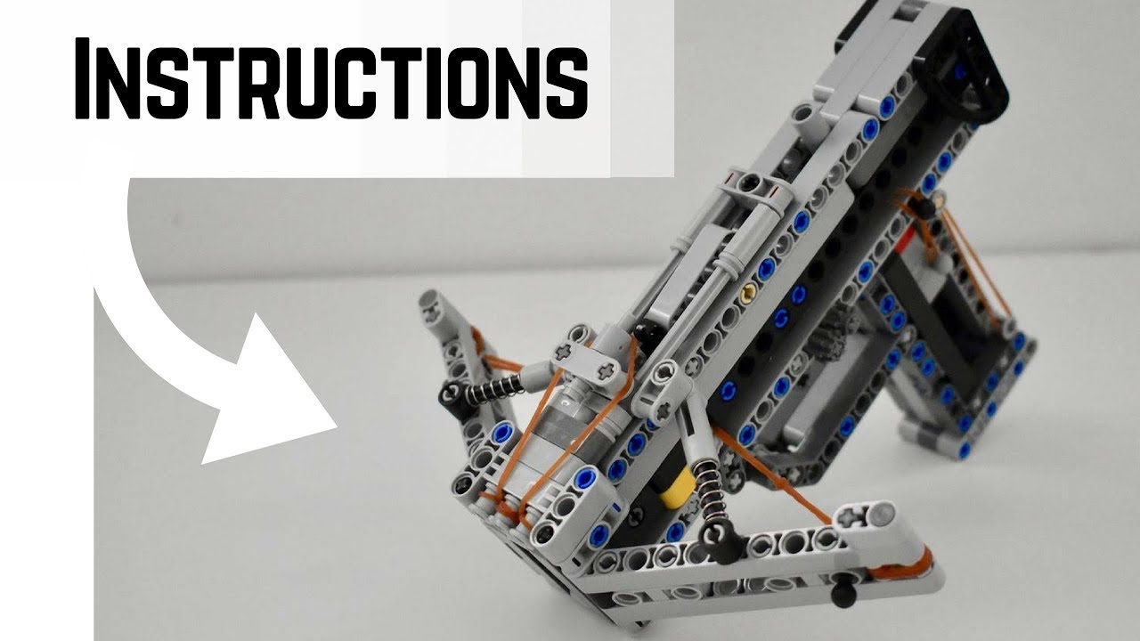 ✔ LEGO Foldable Crossbow INSTRUCTIONS | WORKING Lego Gun