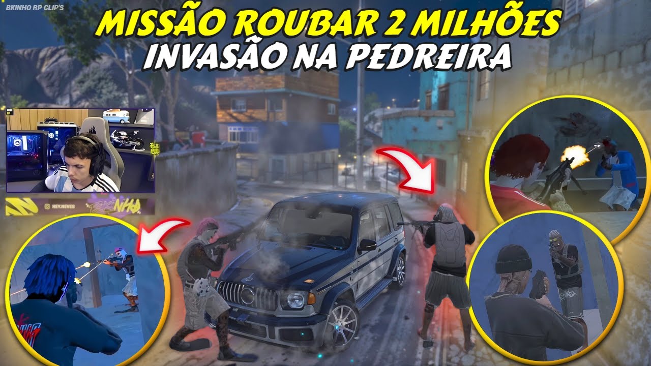 MISSÃO DO ZAZA ERA TRAP? | BK É RENDIDO NA FAVELA E INVASÃO DA TROPA - BKINHO RP CLIP'S