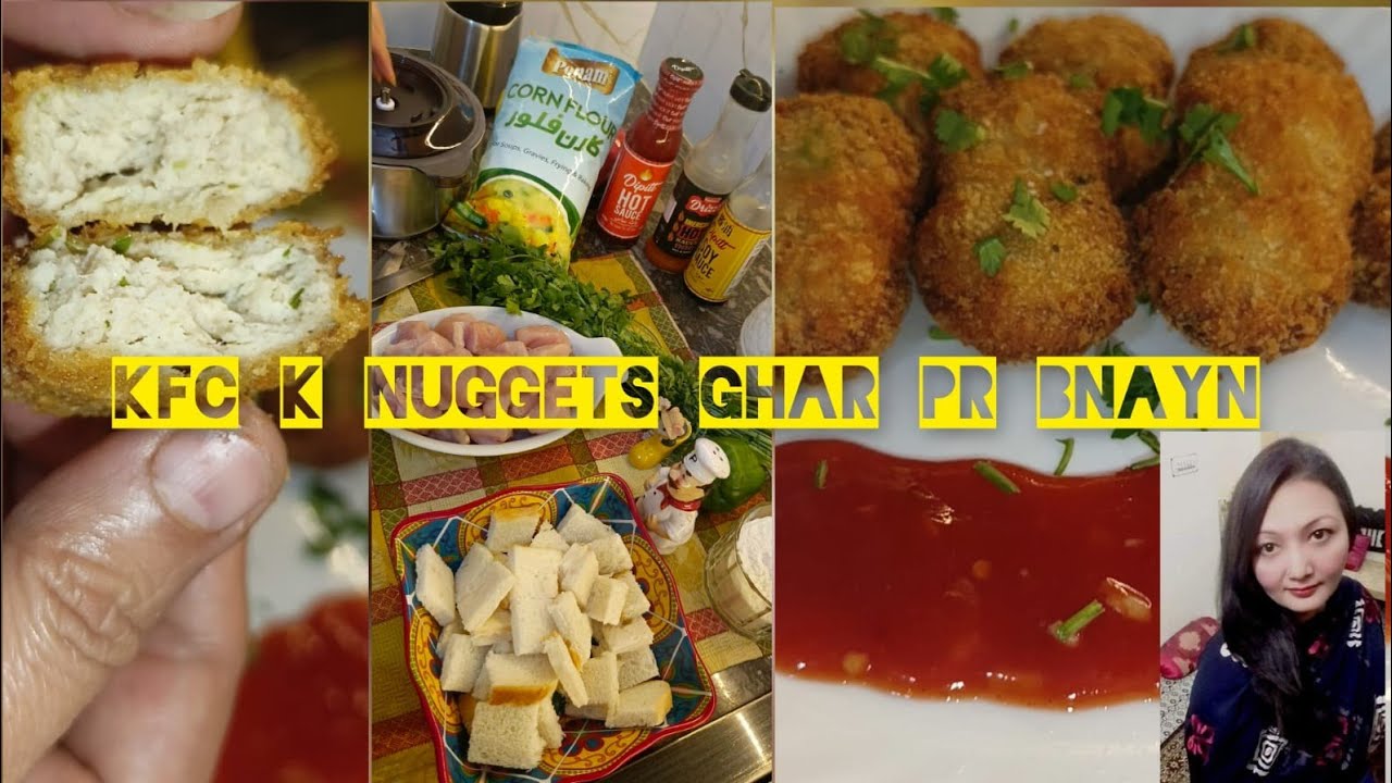 How to make kfc style chicken nuggets || nuggets recipe || nuggets by foodie mariam