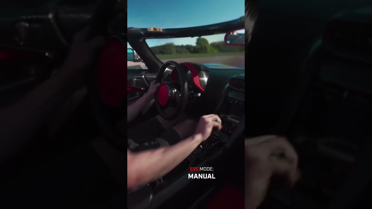 Koenigsegg ESS - &rdquo;Engage Shift System&rdquo; The future of manuals. credit : Koenigsegg (IG)