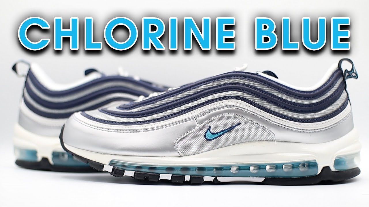 Nike Air Max 97 'Metallic Silver & Chlorine Blue' Detailed Review