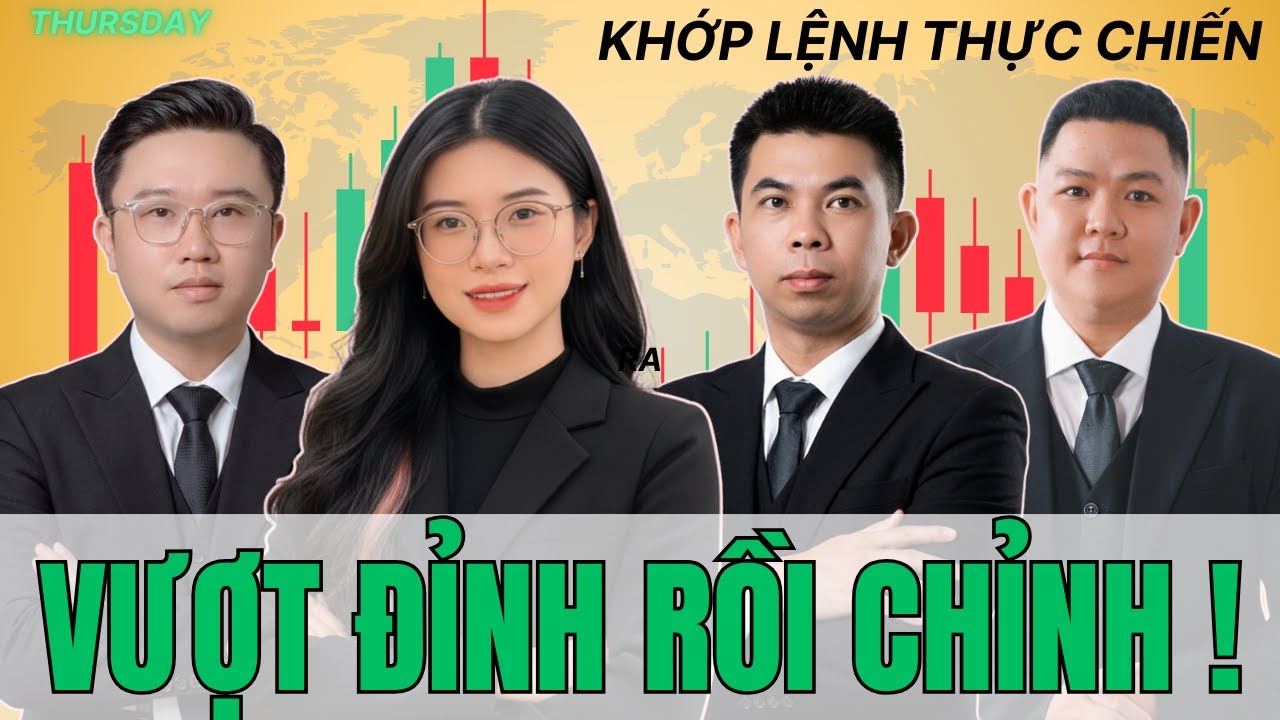 Chứng Khoán Hôm Nay: VNIndex Vượt Đỉnh Rồi Điều Chỉnh! Dòng Tiền Đang Chuyển Hướng