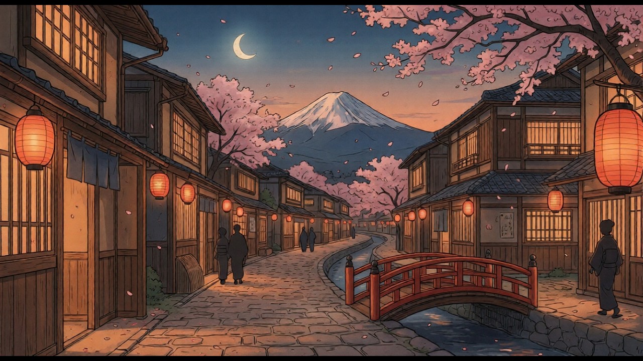 Relaxing Anime Music for Sleep & Chill | 1 Hour Deep Focus & Relaxation Music