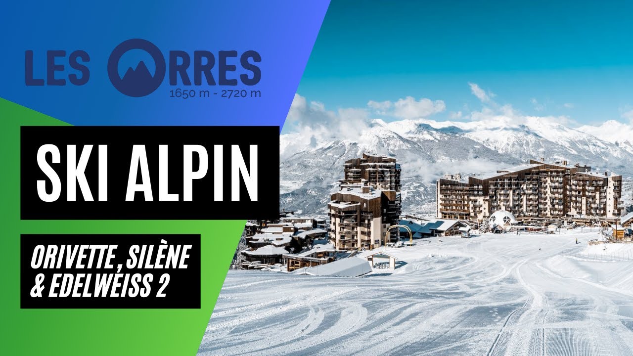 Pistes Orivette, Silene & Edelweiss 1 | 31/12/23 | Les Orres