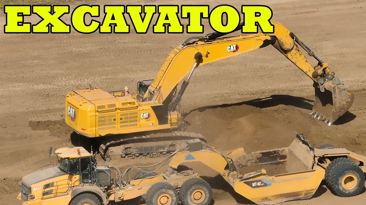 Excavator Digs Deep & Moves Massive Amounts of Dirt Non-Stop | Diggers on Duty