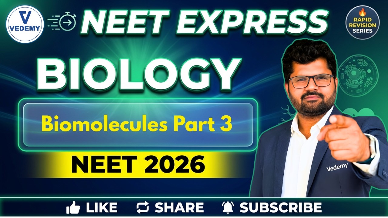 NEET 2026 Express  | Biomolecules  Part 3 | Rapid Revision Biology | Dr. Sanjay Sir |