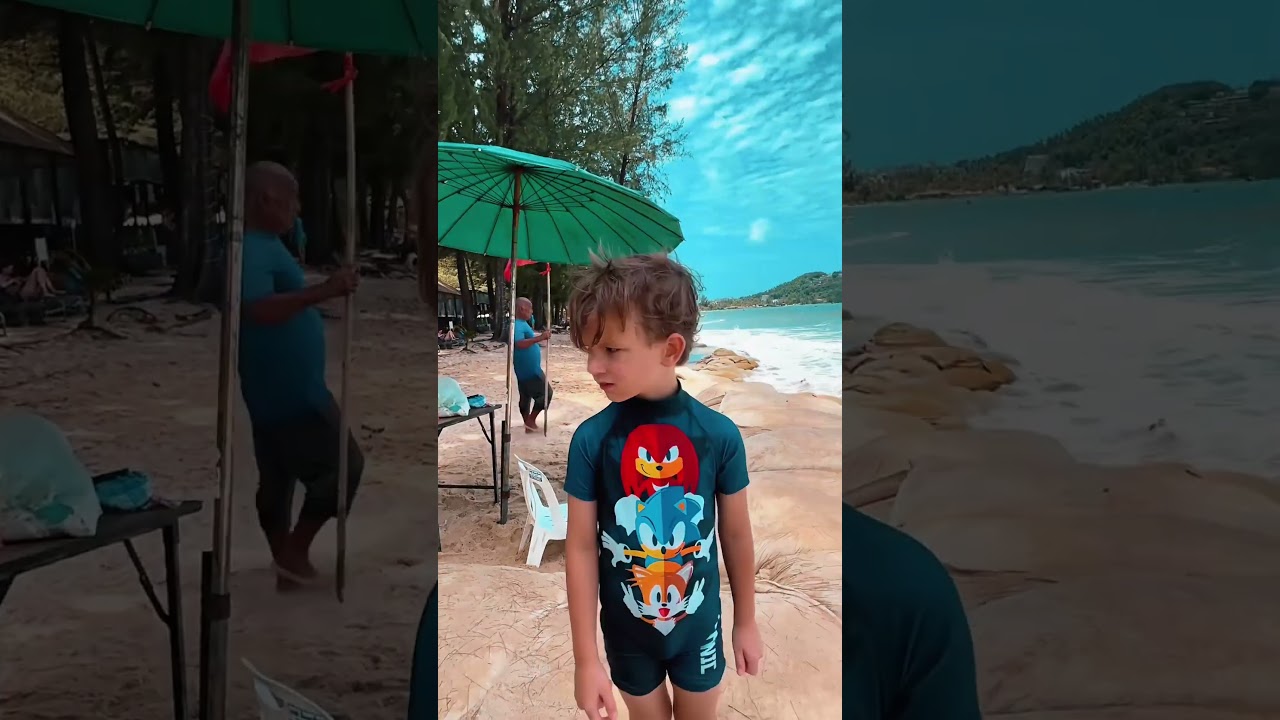 Jude and Ralph at the Beach 🏖️