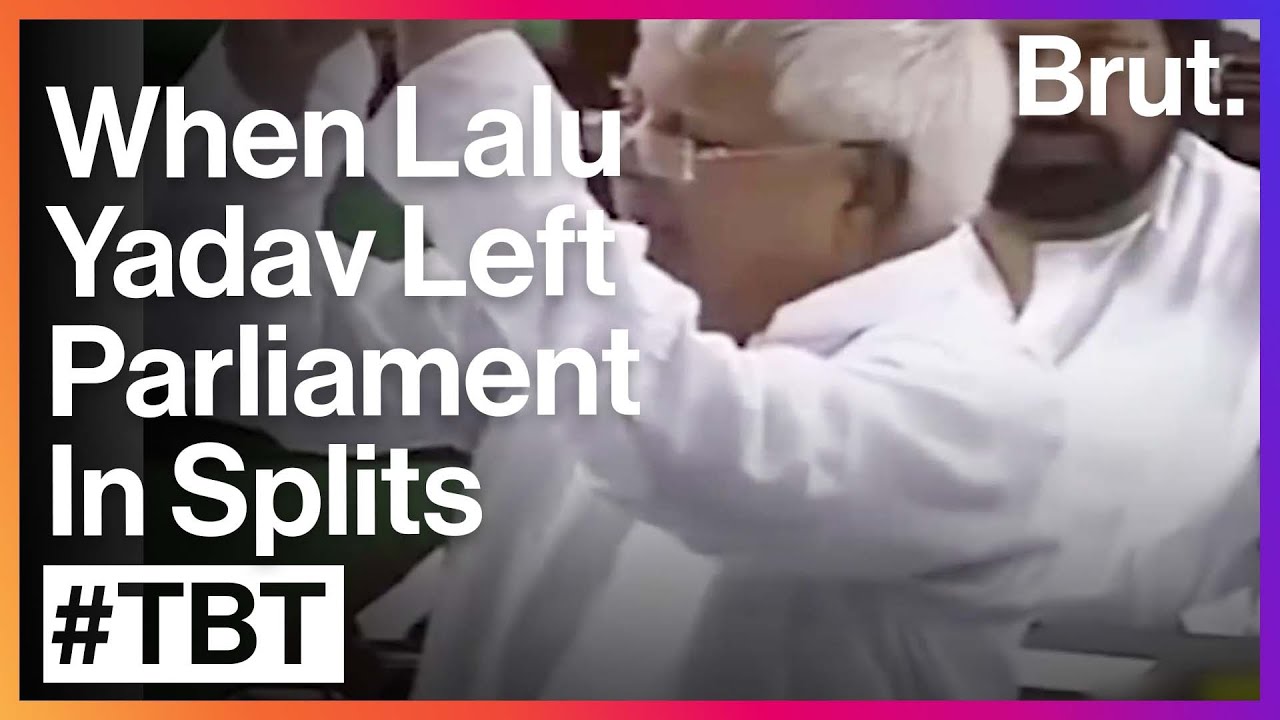 When Lalu Yadav Left Parliament In Splits #tbt